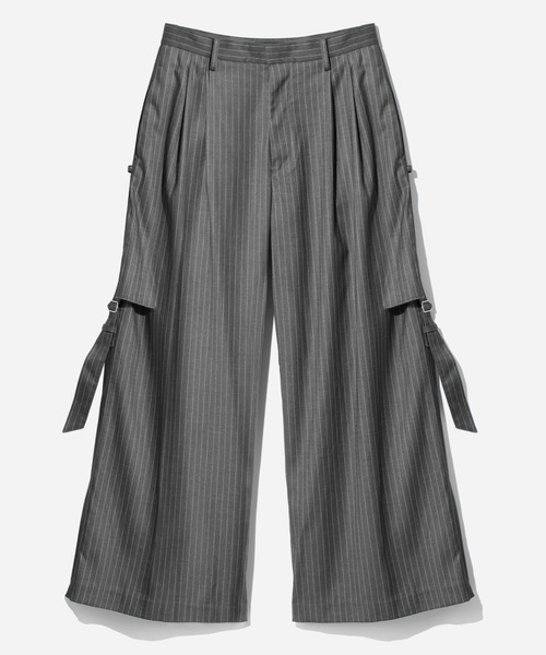 【セール】【SET UP対応】カットアウトベルトワイドパンツ（HARE)（その他パンツ）｜HARE（ハレ）