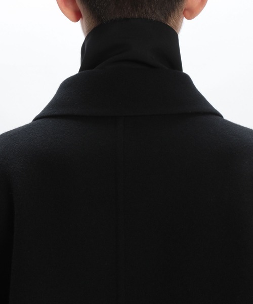 STERNBERG(スタンバーグ)の「140'sリバーステンカラーコート(ステンカラーコート・メンズ・ブラック/グレイッシュベージュ・SMALL/MEDIUM/LARGE)」の7枚目の写真