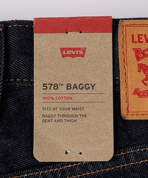Levi's(リーバイス)の「<Levi's(R)>578TM バギー デニムパンツ(デニムパンツ・メンズ・ネイビー/グレー・30inch/32inch/34inch)」の18枚目の写真