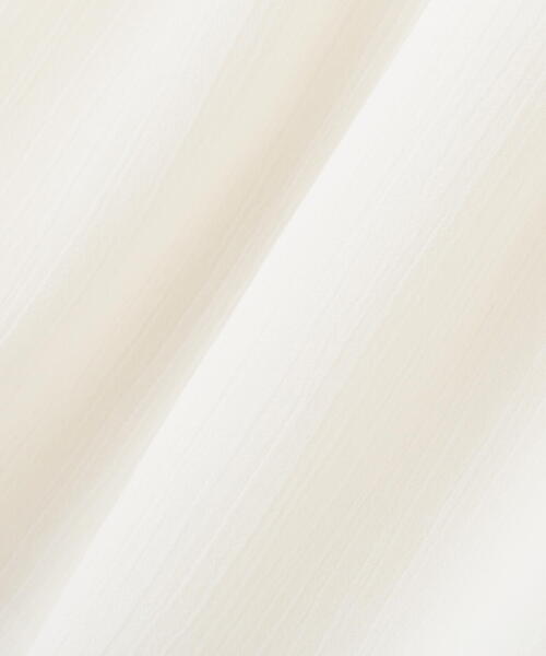 PROPORTION BODY DRESSING（プロポーションボディドレッシング）の「クロスラッフルシアー楊柳ブラウス / 1214210911（シャツ/ブラウス・レディース・ホワイト系その他/ピンク/ブラウン・FREE）」の4枚目の写真