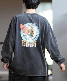 lost/ロスト ロンT/長袖Tシャツ ヘビーウェイト バックプリント AXIS-LS L24F2201