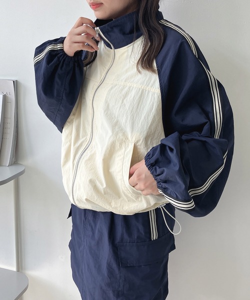 AS KNOW AS plus（アズノゥアズプラス）の「◇ドロスト付き ナイロン 
