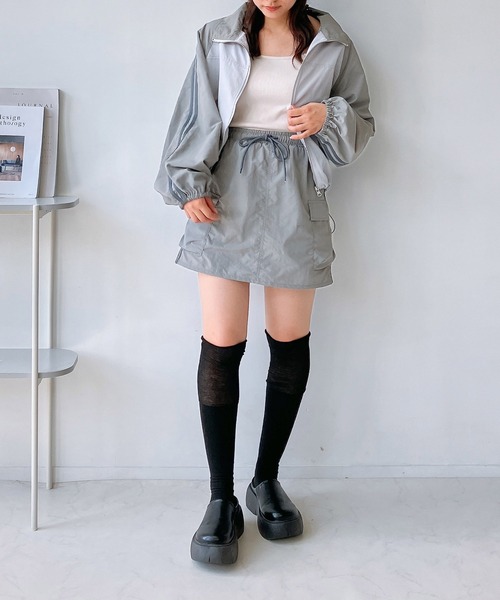 １週間コーデ　おまとめ１３着セット　（Ｍ）　レディース　アズノウアズ　ザラ AS KNOW AS plus（アズノゥアズプラス）の「○マルチWAYなMA-1
