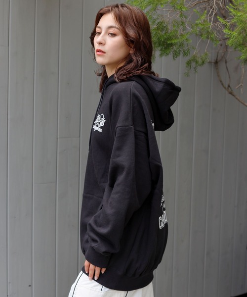 SPINNS（スピンズ）の「ストリート指名No.1 / 裏起毛パーカー/バックプリント8ボール（パーカー・メンズ・アッシュグレー/ブラック/ブラック系その他/ブルー系その他/ブルー・ONESIZE）」の17枚目の写真