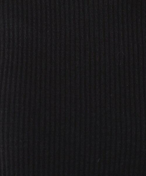 couture brooch（クチュールブローチ）の「◆【顔まわりスッキリ・マシンウォッシャブル】ハートネックテレコトップス（Tシャツ/カットソー・レディース・ブラック/オフホワイト/ピンク系・42/40/38）」の9枚目の写真