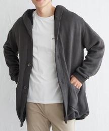 ikka（イッカ）の「裏ボアニットフーディガン（その他アウター）」