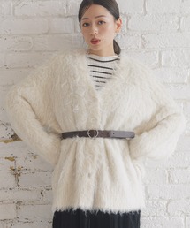 LAKOLE | シャギーニットカーディガン / 130868(カーディガン/ボレロ)