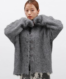 LAKOLE | シャギーニットカーディガン / 130868(カーディガン/ボレロ)