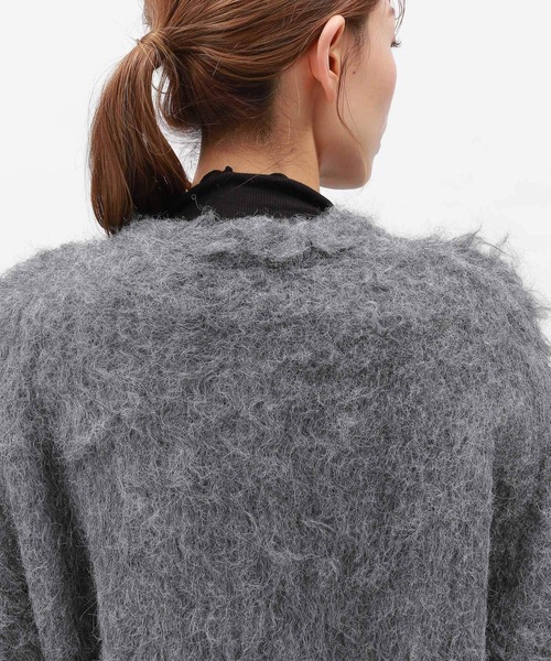 セール】シャギーニットカーディガン / 130868（カーディガン/ボレロ