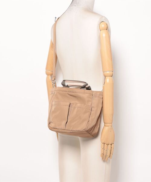 EARTH MADE（アースメイド）の「POCKET 2WAY SHOULDER（トートバッグ・レディース・モスグリーン/ベージュ/ブラック/グレー・FREE）」の14枚目の写真