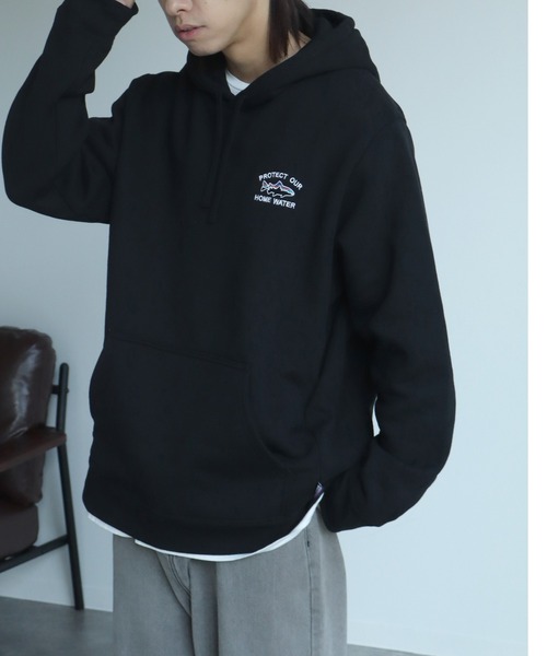 patagonia(パタゴニア)の「【PATAGONIA/パタゴニア】M'S HOME WATER TROUT UPRISAL HOODY/ホーム ウォーター トラウト アップライザル フーディ(パーカー・メンズ・ブラック・M/L/XL)」の22枚目の写真