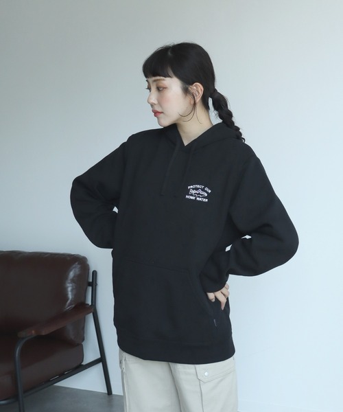 patagonia(パタゴニア)の「【PATAGONIA/パタゴニア】M'S HOME WATER TROUT UPRISAL HOODY/ホーム ウォーター トラウト アップライザル フーディ(パーカー・メンズ・ブラック・M/L/XL)」の7枚目の写真