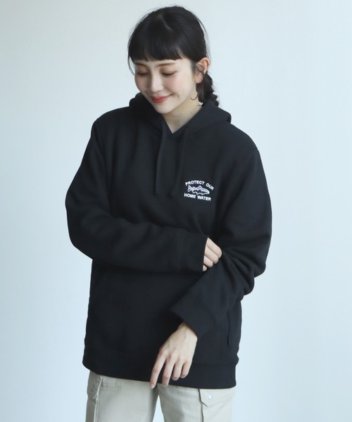 patagonia(パタゴニア)の「【PATAGONIA/パタゴニア】M'S HOME WATER TROUT UPRISAL HOODY/ホーム ウォーター トラウト アップライザル フーディ(パーカー・メンズ・ブラック・M/L/XL)」の9枚目の写真