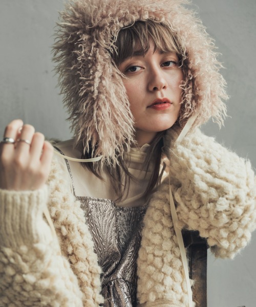 【ちゃむ】◆極美品★NEW BYRON★164cm★レディース★ファー★ 楽天市場】ラビットムートンコート レディース 冬アウター フォックス