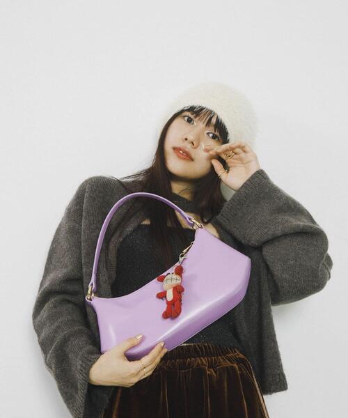 SENSE OF PLACE by URBAN RESEARCH(センスオブプレイスバイアーバンリサーチ)の「『別注』さらさ×SENSE OF PLACE シャギービーニー(ニットキャップ/ビーニー・レディース・グレー/オフホワイト・ONE)」の16枚目の写真