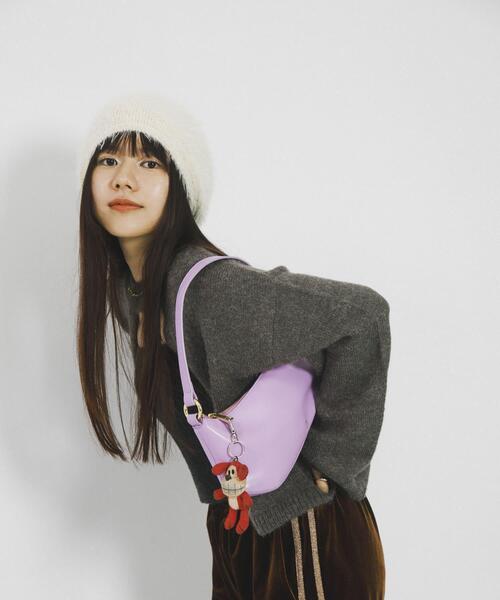 SENSE OF PLACE by URBAN RESEARCH(センスオブプレイスバイアーバンリサーチ)の「『別注』さらさ×SENSE OF PLACE シャギービーニー(ニットキャップ/ビーニー・レディース・グレー/オフホワイト・ONE)」の17枚目の写真