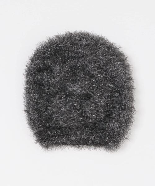 SENSE OF PLACE by URBAN RESEARCH(センスオブプレイスバイアーバンリサーチ)の「『別注』さらさ×SENSE OF PLACE シャギービーニー(ニットキャップ/ビーニー・レディース・グレー/オフホワイト・ONE)」の11枚目の写真