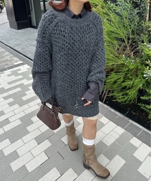 archives | 【Ltd.】OVER MESH KNIT(ニット/セーター)