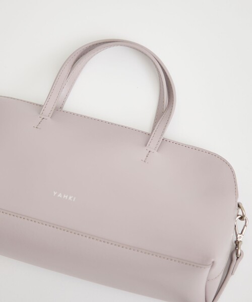 YAHKI（ヤーキ）の「【YAHKI/ヤーキ】YH-661/横長/ハンドル/ショルダーバッグ（ハンドバッグ・レディース・グレー/ブラック・FREE）」の11枚目の写真