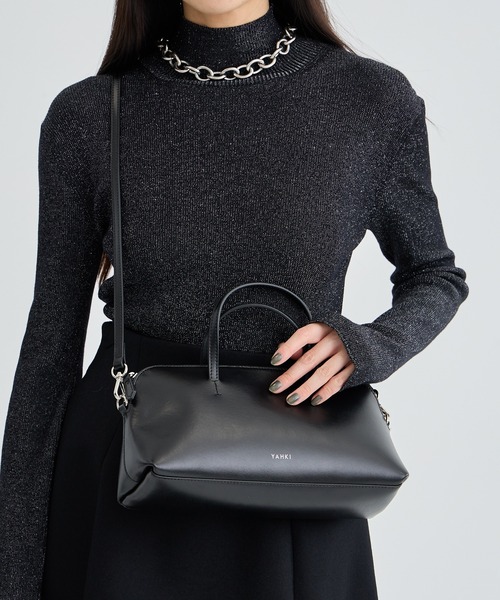 YAHKI/ヤーキ/横長バッグ YAHKI（ヤーキ） 最大51%☆1/27限定 ハンドバッグ トートバッグ 小さめ