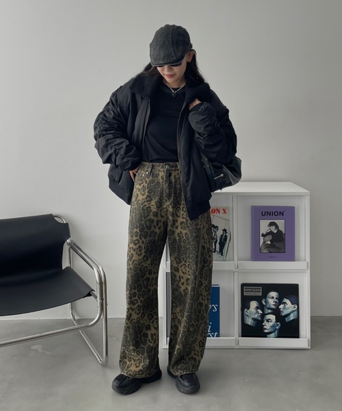 SHAGGIE（シャギー）の「バレルレオパードパンツ（その他パンツ・レディース・ブラウン・SMALL/MEDIUM）」の10枚目の写真