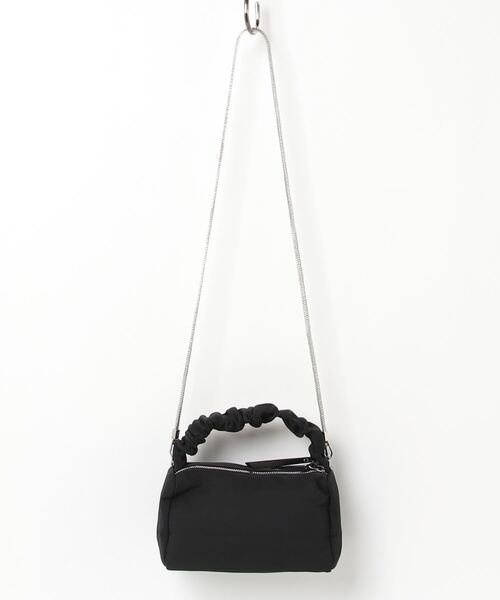 CALIFORNIA OUTFITTERS（カリフォルニア アウトフィッターズ）の「3-9B2 シャーリング ハンドバッグ ナイロン サテン 2WAY（ハンドバッグ・レディース・ブラック・ONESIZE）」の7枚目の写真