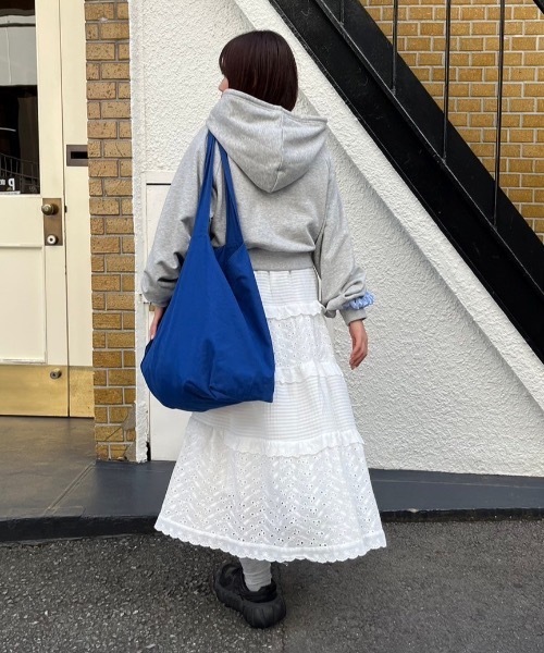 nemne store(ネンネストア)の「【keel】ロゴジップパーカー(パーカー・レディース・杢グレー/ネイビー・SMALL/MEDIUM)」の8枚目の写真