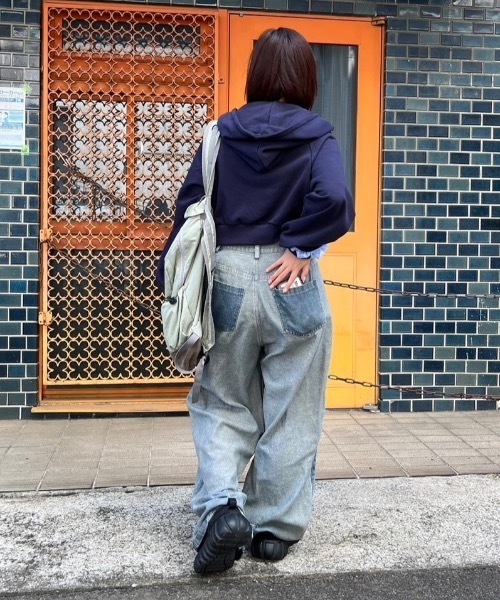 nemne store(ネンネストア)の「【keel】ロゴジップパーカー(パーカー・レディース・杢グレー/ネイビー・SMALL/MEDIUM)」の19枚目の写真