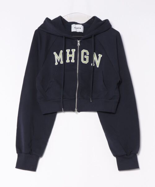 nemne store(ネンネストア)の「【keel】ロゴジップパーカー(パーカー・レディース・杢グレー/ネイビー・SMALL/MEDIUM)」の16枚目の写真