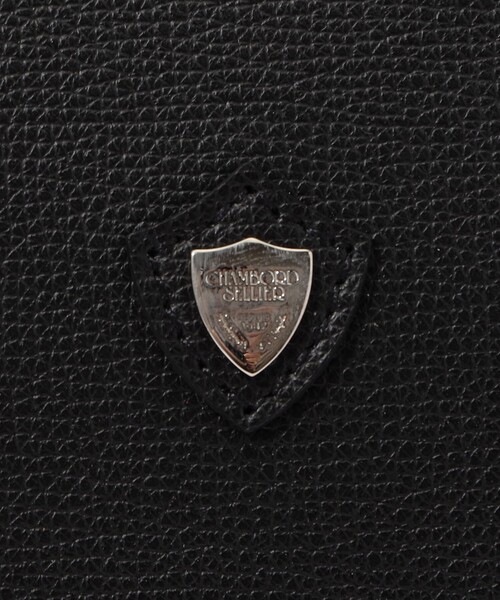 CHAMBORD SELLIER(シャンポールセリエ)の「Chambord Sellier LIL BRIEF シュリンクレザー ブリーフトート CRUMBS(ビジネスバッグ・メンズ・ブラック/ダークブラウン・FREE)」の10枚目の写真