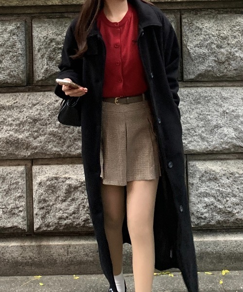 by your closet(バイユアークローゼット)の「リボン ポイント カーディガン(ニット/セーター・レディース・ブラック/レッド・FREE)」の17枚目の写真