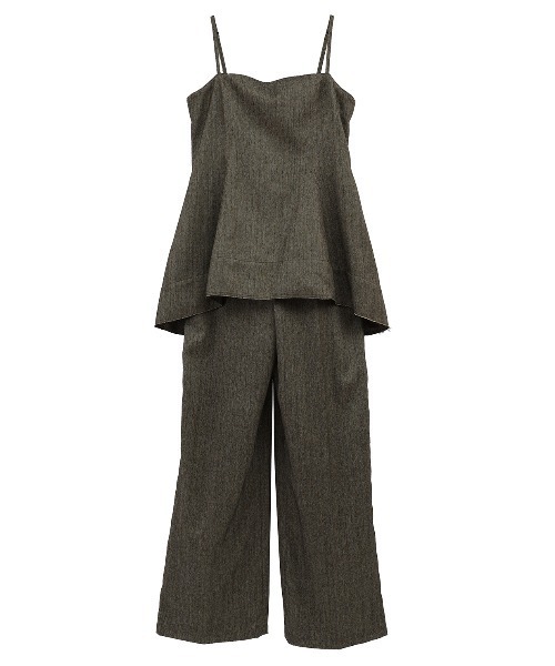 CLANE(クラネ)の「PEPLUM BUSTIER ALL IN ONE(つなぎ/オールインワン・レディース・その他/ブラック・0/1)」の14枚目の写真