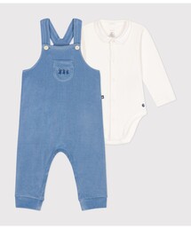 プチバトー2点セット　Tシャツ　オーバーオール 楽天市場】【SALE／20%OFF】ベビー2点セット PETIT BATEAU