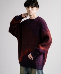 Lui's モヘアニット シャギー レッド Lui's モヘアニット シャギー レッド - メルカリ