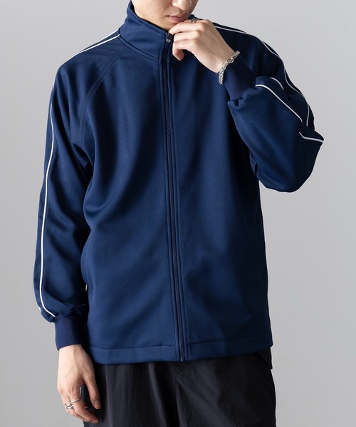 wundou(ウンドウ)の「【wundou】パイピングトレーニングシャツ P2000(ジャージ・メンズ・ブラック/グリーン/ネイビー・M/L/XL)」の21枚目の写真