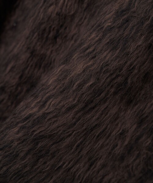 FACCIES（ファチーズ）の「【FACCIES/ファッチーズ】MIX COLOR SHAGGY CARDIGAN（カーディガン/ボレロ・メンズ・ブラック/キャメル・2/1）」の12枚目の写真