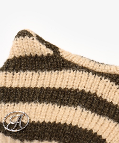 atmos pink(アトモスピンク)の「atmos pink Cat Beanie / アトモス ピンク キャット ビーニー(ニットキャップ/ビーニー・レディース・グレー/ブラック/マルチ・FREE)」の6枚目の写真