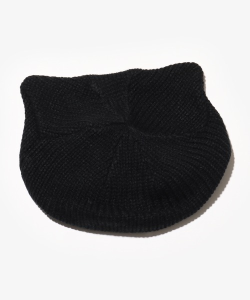 atmos pink(アトモスピンク)の「atmos pink Cat Beanie / アトモス ピンク キャット ビーニー(ニットキャップ/ビーニー・レディース・グレー/ブラック/マルチ・FREE)」の9枚目の写真