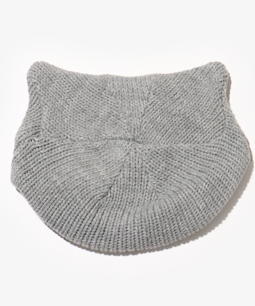 atmos pink(アトモスピンク)の「atmos pink Cat Beanie / アトモス ピンク キャット ビーニー(ニットキャップ/ビーニー・レディース・グレー/ブラック/マルチ・FREE)」の13枚目の写真