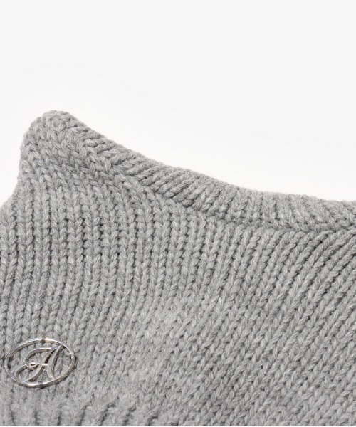 atmos pink(アトモスピンク)の「atmos pink Cat Beanie / アトモス ピンク キャット ビーニー(ニットキャップ/ビーニー・レディース・グレー/ブラック/マルチ・FREE)」の14枚目の写真