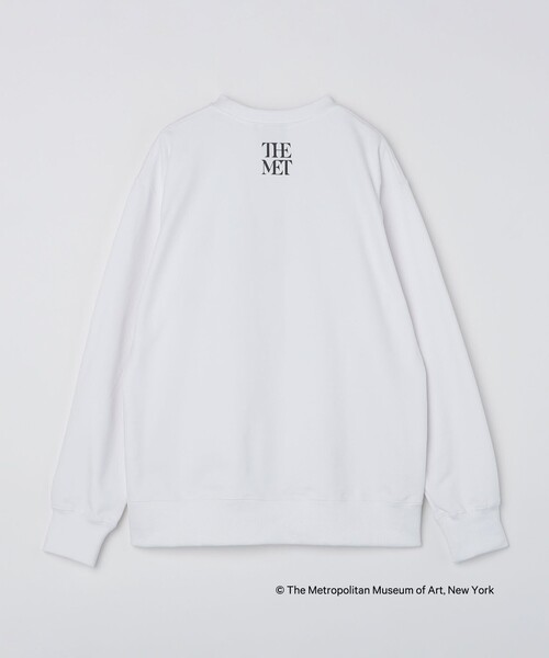 SHIPS Colors(シップス カラーズ)の「SHIPS Colors:THE MET コラボ プリント スウェット(スウェット・メンズ・ライトホワイト/ブラック・MEDIUM/LARGE)」の13枚目の写真