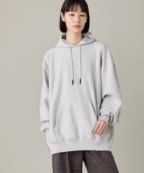 【セール】《ユニセックス》オーバーサイズ裏毛プルオーバーパーカー【男女兼用】（パーカー）｜I.T.'S international（イッツインターナショナル）