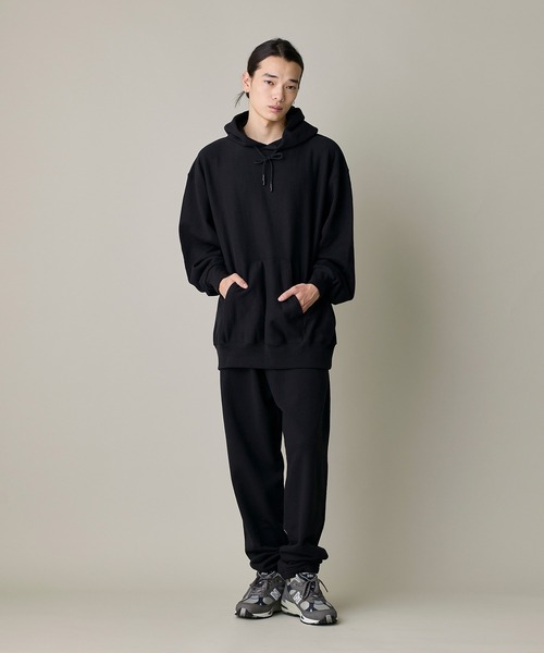 【セール】《ユニセックス》オーバーサイズ裏毛プルオーバーパーカー【男女兼用】（パーカー）｜I.T.'S international（イッツインターナショナル）