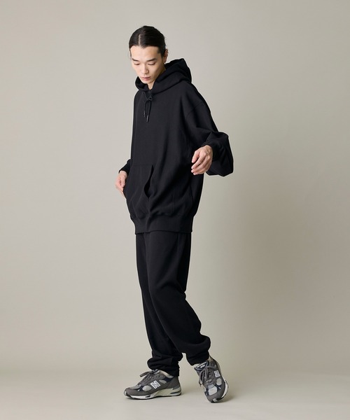 【セール】《ユニセックス》オーバーサイズ裏毛プルオーバーパーカー【男女兼用】（パーカー）｜I.T.'S international（イッツインターナショナル）