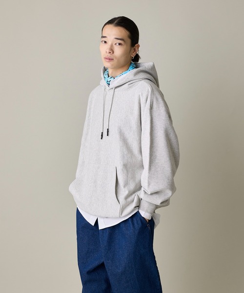 【セール】《ユニセックス》オーバーサイズ裏毛プルオーバーパーカー【男女兼用】（パーカー）｜I.T.'S international（イッツインターナショナル）