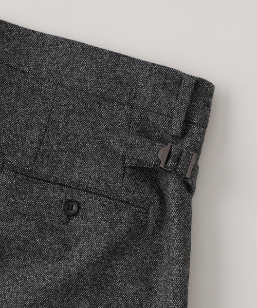EDIFICE（エディフィス）の「LA BOUCLE (ラブークル) TOP FLANNEL パンツ（スラックス・メンズ・ライトグレー/カーキ・2/3）」の18枚目の写真