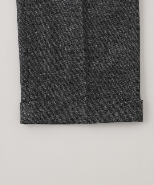 EDIFICE（エディフィス）の「LA BOUCLE (ラブークル) TOP FLANNEL パンツ（スラックス・メンズ・ライトグレー/カーキ・2/3）」の19枚目の写真