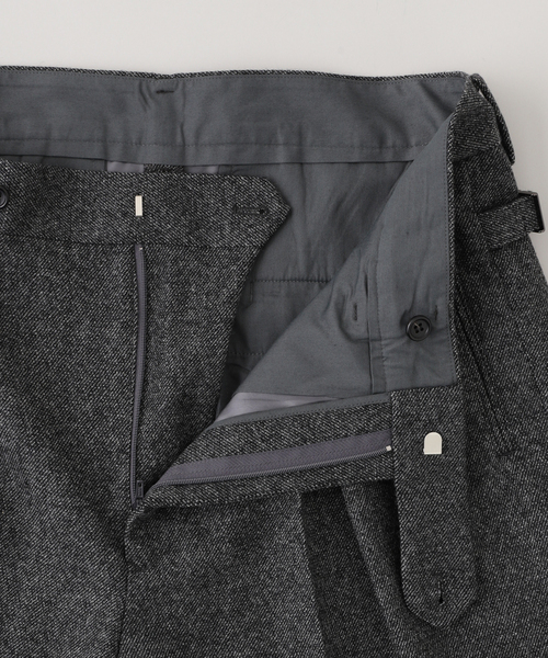 EDIFICE（エディフィス）の「LA BOUCLE (ラブークル) TOP FLANNEL パンツ（スラックス・メンズ・ライトグレー/カーキ・2/3）」の20枚目の写真