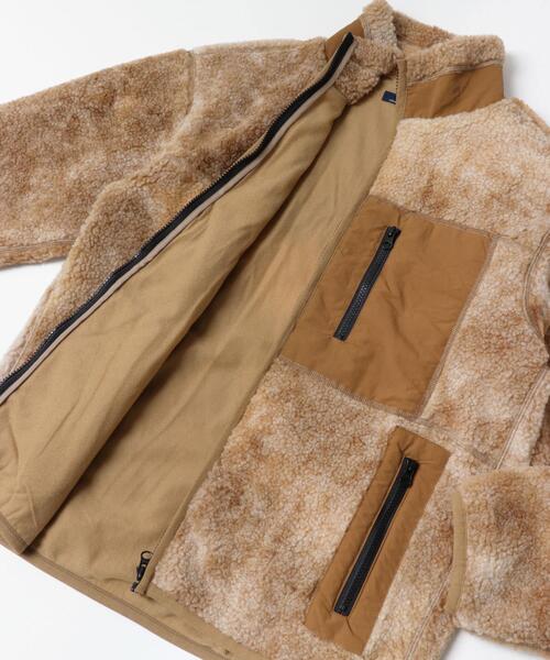 ITEMS URBANRESEARCH(アイテムズ アーバンリサーチ)の「ジップアップ ボアブルゾン(ブルゾン・メンズ・ブラウン/チャコールグレー・LARGE/MEDIUM)」の10枚目の写真