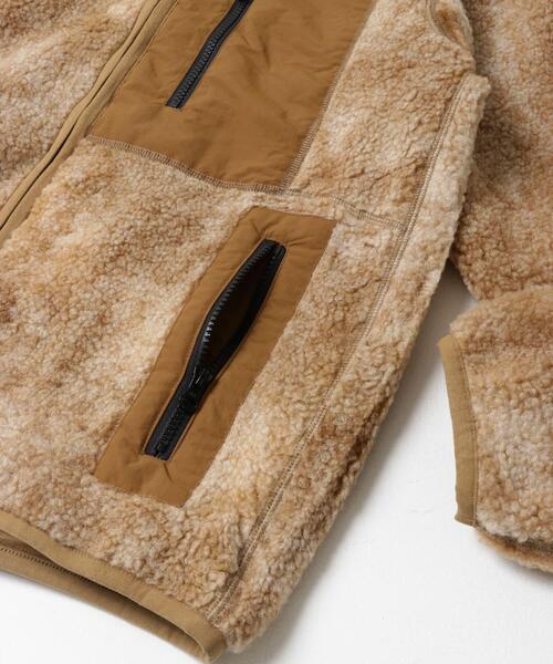 ITEMS URBANRESEARCH(アイテムズ アーバンリサーチ)の「ジップアップ ボアブルゾン(ブルゾン・メンズ・ブラウン/チャコールグレー・LARGE/MEDIUM)」の11枚目の写真